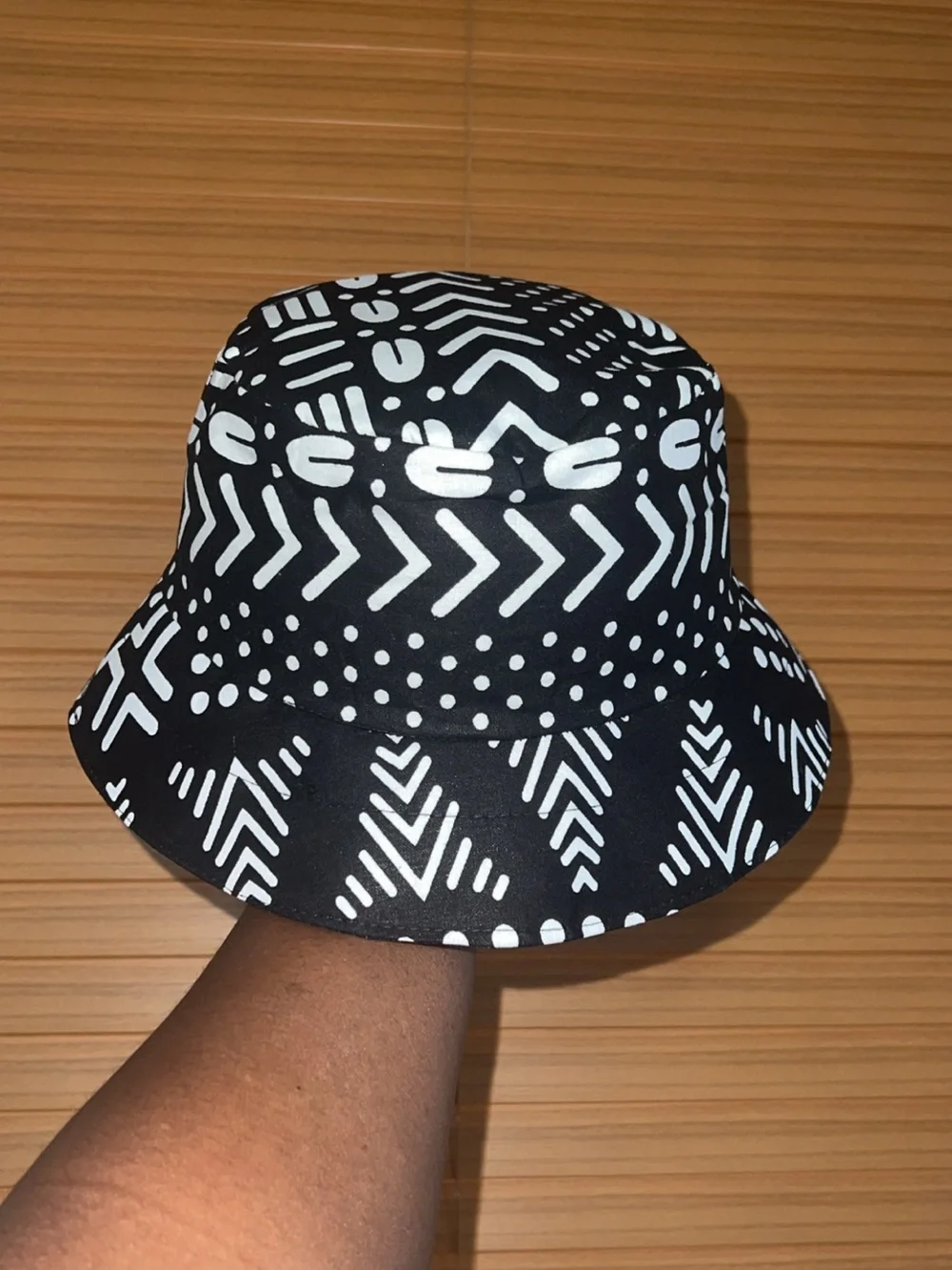 Handmade Ankara Bucket Hat | Unisex Adult & Kids Hat | Wax Print - Picture 7 of 13